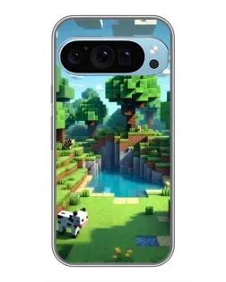 Чохол для Google Pixel 9 Pro з картинкою «Minecraft літній день»
