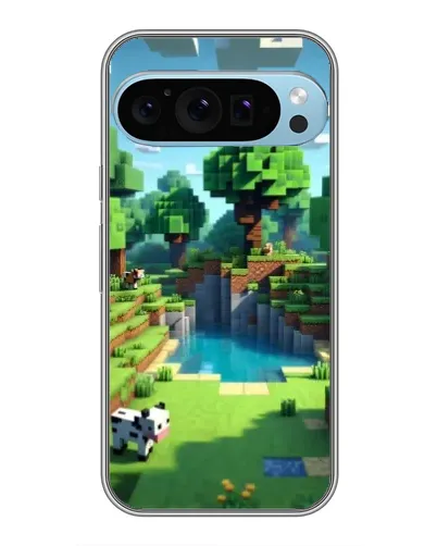 Чохол для Google Pixel 9 Pro з картинкою «Minecraft літній день»