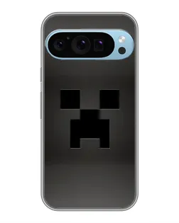 Чохол для Google Pixel 9 Pro з картинкою «Чорний кріпер градієнт»