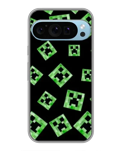 Чохол для Google Pixel 9 Pro з картинкою «Паттерн з кріперами»