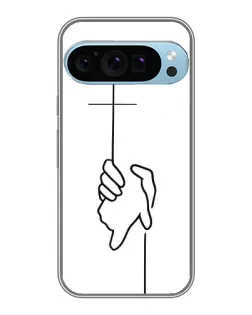 Чохол для Google Pixel 9 Pro з картинкою «Рука тримає»