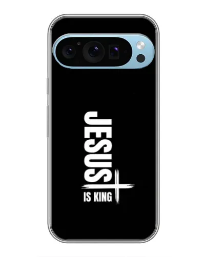 Чехол для Google Pixel 9 Pro с картинкой «Вертикаль веры Jesus»