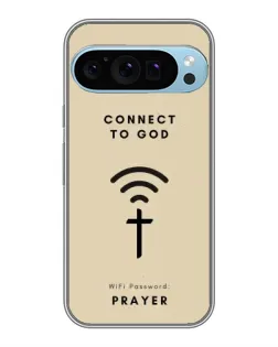 Чехол для Google Pixel 9 Pro с картинкой «Молитва Connect»