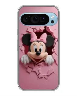 Чохол для Google Pixel 9 Pro з картинкою «Мінні крізь стіну»