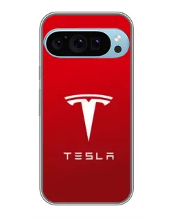 Чохол для Google Pixel 9 Pro з картинкою «Tesla Red Classic»