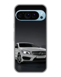 Чохол для Google Pixel 9 Pro з картинкою «Mercedes AMG GT Silver»