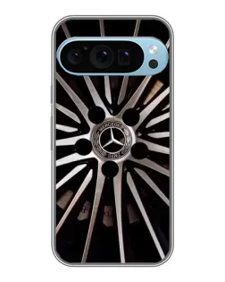 Чехол для Google Pixel 9 Pro с картинкой «Диск Mercedes»