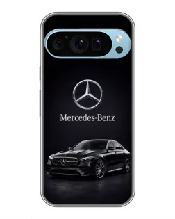 Чохол для Google Pixel 9 Pro з картинкою «Mercedes — решітка радіатора»