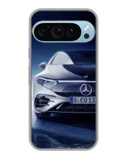 Чохол для Google Pixel 9 Pro з картинкою «Mercedes EQ — майбутнє»