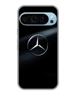 Чохол для Google Pixel 9 Pro з картинкою «Mercedes на металі»