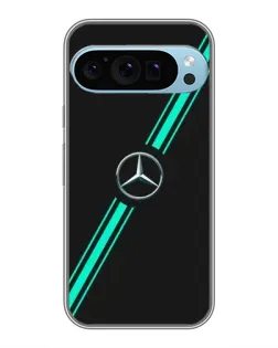 Чохол для Google Pixel 9 Pro з картинкою «Спортивні лінії Mercedes»