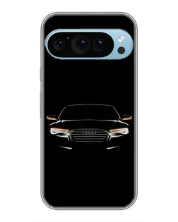 Чохол для Google Pixel 9 Pro з картинкою «Audi — нічний контур»