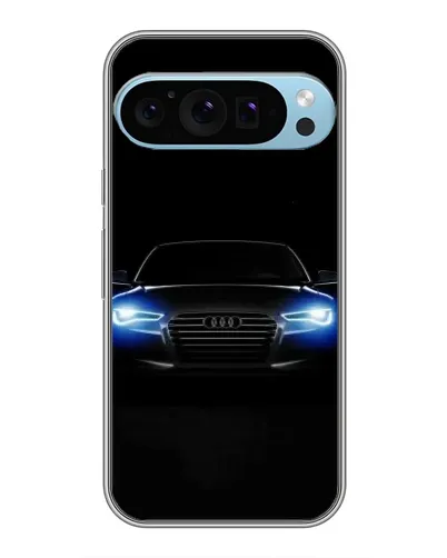 Чохол для Google Pixel 9 Pro з картинкою «Audi в неоні»