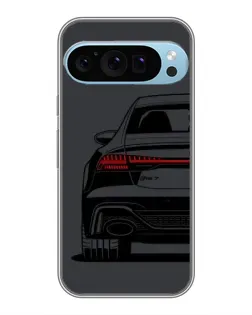 Чохол для Google Pixel 9 Pro з картинкою «Задня частина Audi — арт»