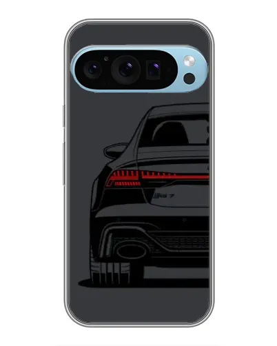Чохол для Google Pixel 9 Pro з картинкою «Задня частина Audi — арт»