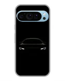 Чохол для Google Pixel 9 Pro з картинкою «Погляд Audi у темряві»