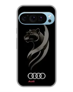 Чохол для Google Pixel 9 Pro з картинкою «Графіка — пантера та Audi»