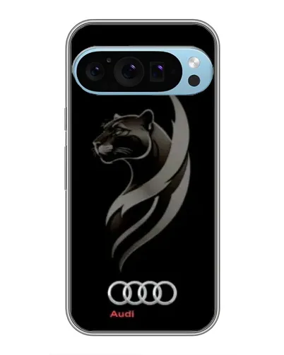 Чохол для Google Pixel 9 Pro з картинкою «Графіка — пантера та Audi»