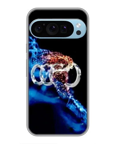 Чохол для Google Pixel 9 Pro з картинкою «Енергія лого Audi»