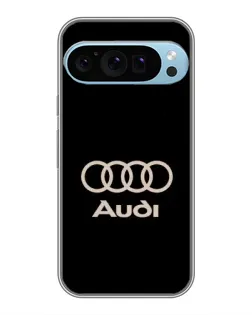 Чохол для Google Pixel 9 Pro з картинкою «Audi — золотий логотип»