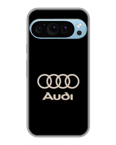 Чохол для Google Pixel 9 Pro з картинкою «Audi — золотий логотип»