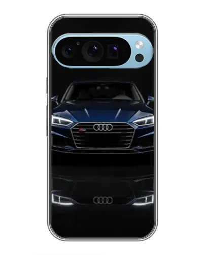 Чохол для Google Pixel 9 Pro з картинкою «Audi — нічне відображення»