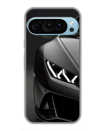 Чохол для Google Pixel 9 Pro з картинкою «Lamborghini фари деталізація»