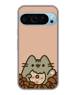 Чохол для Google Pixel 9 Pro з картинкою «Кавовий Пушин»