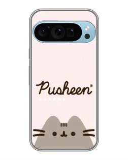 Чохол для Google Pixel 9 Pro з картинкою «Pusheen логотип»
