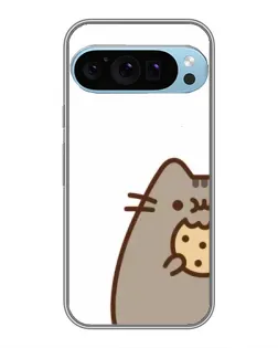 Чохол для Google Pixel 9 Pro з картинкою «Пушин з печивом»