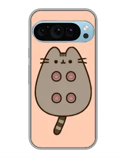 Чохол для Google Pixel 9 Pro з картинкою «Пушин пузиком догори»