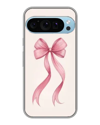 Чехол для Google Pixel 9 Pro с картинкой «Розовый бант»