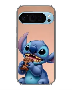 Чохол для Google Pixel 9 Pro з картинкою «Стіч їсть шоколад»
