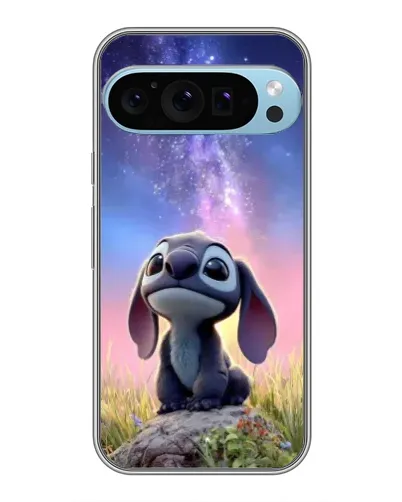 Чехол для Google Pixel 9 Pro с картинкой «Стич на рассвете»