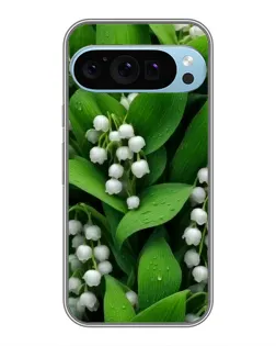 Чохол для Google Pixel 9 Pro з картинкою «Конвалії в зелені»