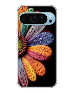 Чохол для Google Pixel 9 Pro з картинкою «Райдужна квітка»