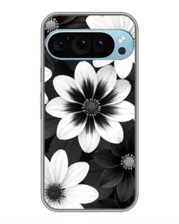 Чохол для Google Pixel 9 Pro з картинкою «Монохромні айстри»