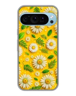Чохол для Google Pixel 9 Pro з картинкою «Ромашкове сонце»