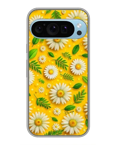 Чохол для Google Pixel 9 Pro з картинкою «Ромашкове сонце»
