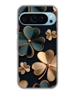 Чохол для Google Pixel 9 Pro з картинкою «Конюшина в золоті»