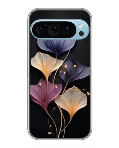 Чохол для Google Pixel 9 Pro з картинкою «Лілові квіти грації»