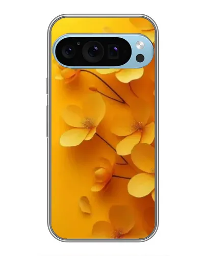 Чохол для Google Pixel 9 Pro з картинкою «Золоті пелюстки»
