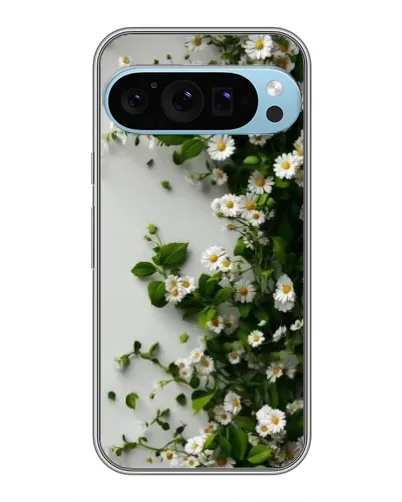Чохол для Google Pixel 9 Pro з картинкою «Гілка дрібних білих квітів»