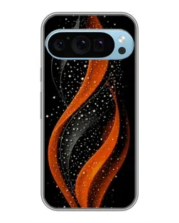 Чохол для Google Pixel 9 Pro з картинкою «Вогняна зоряна хвиля»