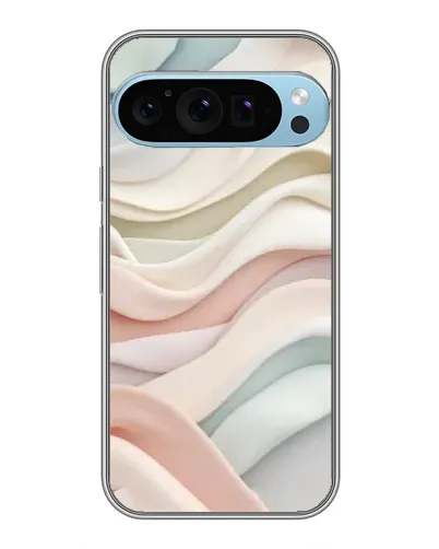 Чохол для Google Pixel 9 Pro з картинкою «Пастельні ніжні хвилі»