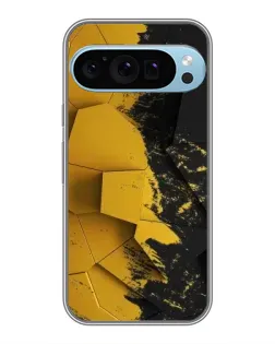 Чохол для Google Pixel 9 Pro з картинкою «Золоті уламки геометрії»