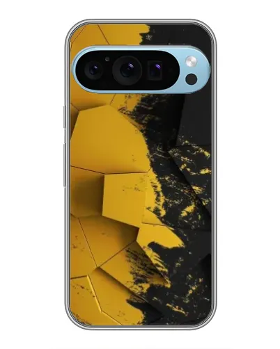 Чохол для Google Pixel 9 Pro з картинкою «Золоті уламки геометрії»