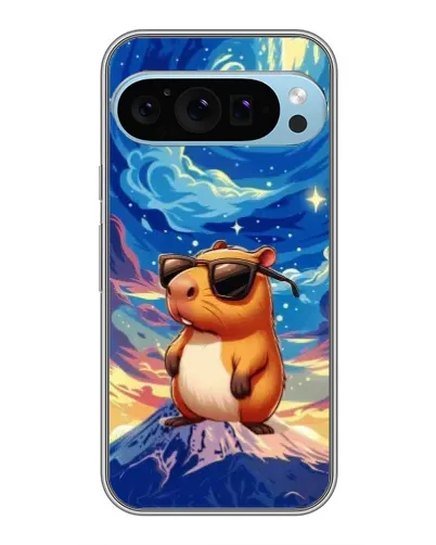 Чохол для Google Pixel 9 Pro з картинкою «Капібара Ван Гога»