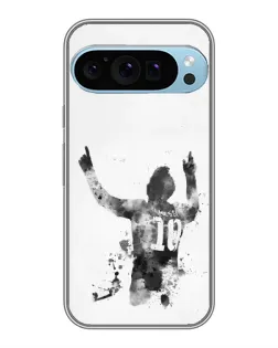 Чехол для Google Pixel 9 Pro с картинкой «Messi ART»