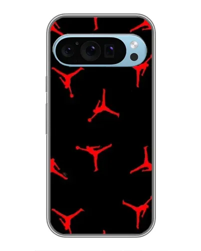 Чохол для Google Pixel 9 з картинкою «Jordan Red Pattern»